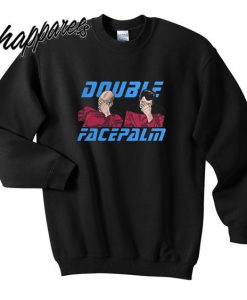 Star Trek Double Facepalm Sweatshirt