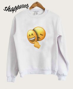 Fake Smile Emoji Sweatshirt