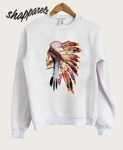 Indian Skull Sweatshirt