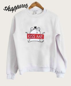 Kiss Me Frog Sweatshirt