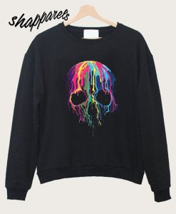 Melting Skull Sweatshirt