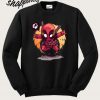 Deadpool Jump Funny Chibi Classic Sweatshirt
