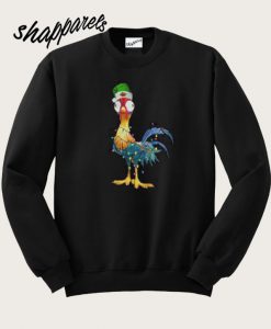 Hei Hei Christmas Lights Cute Sweatshirt