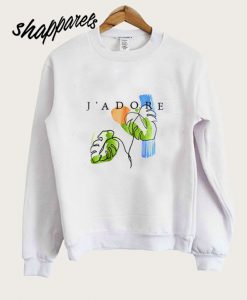 J'Adore Art Crew-Neck Sweatshirt