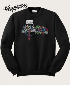 Jesus And Superheroes Sweatshirt