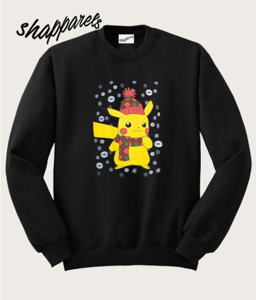 Pokemon Pikachu Merry Christmas Sweatshirt