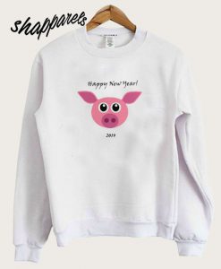 Cute Piggy New Year's Sweatshirt