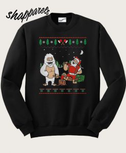 Lumberjac Santa Sweatshirt