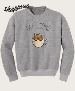 Cat puccino Sweatshirt