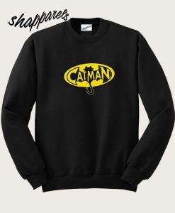 Catman Cartoon Parody Sweatshirt