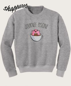 Journée piscine Sweatshirt