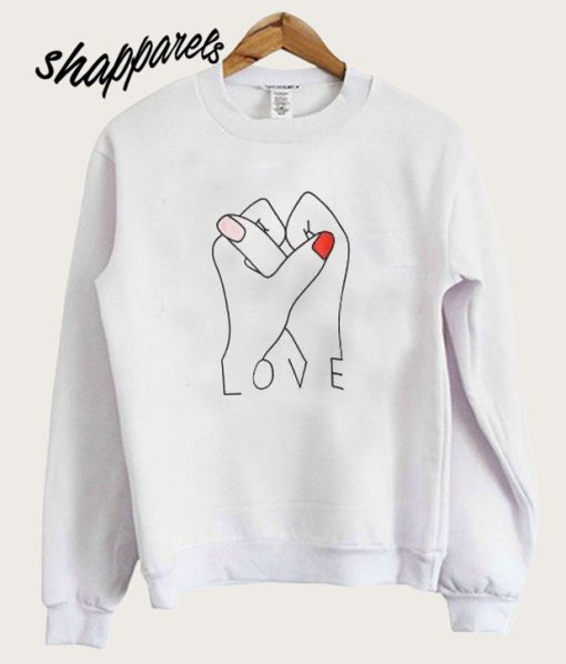Love Graphic Sweatshirt