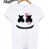 Marshmello camiseta hombres imprimir T shirt