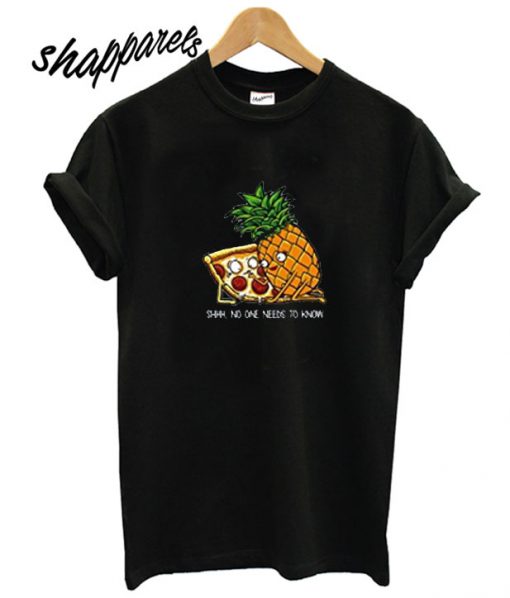 Womens Pineapple Pizza T shirt
