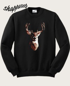 Deer Head Sweatshirt