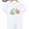 Flat Earth vs Globe Earth T shirt