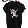 Unicorn Dabbing Jameson Irish Whiskey T shirt