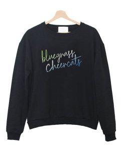 CURSIVE bluegrass cheercats Crewneck Sweatshirt